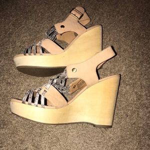 Steve Madden wedges/heels